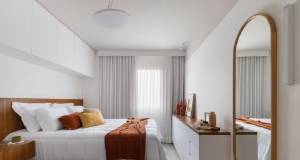 quarto com espelho