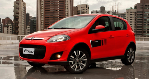 Fiat Palio vermelho