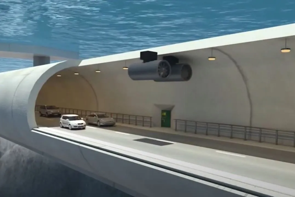As incríveis medidas do maior túnel subaquático do mundo