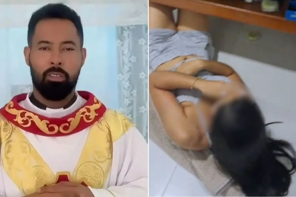 Quem é o padre flagrado "dormindo" com noiva de fiel