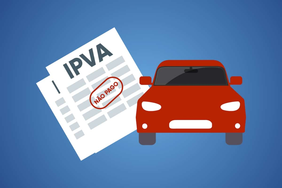 Ilustração sobre IPVA