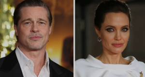 Brad Pitt e Angelina Jolie; filho de ex-casal de acidenta em Los Angeles - Reuters