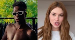 Montagem de fotos de Vini Jr. e Virginia Fonseca