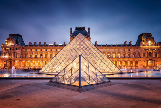 Museu do Louvre, em Paris