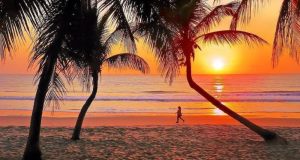 nascer do sol em João Pessoa, na Paraíba