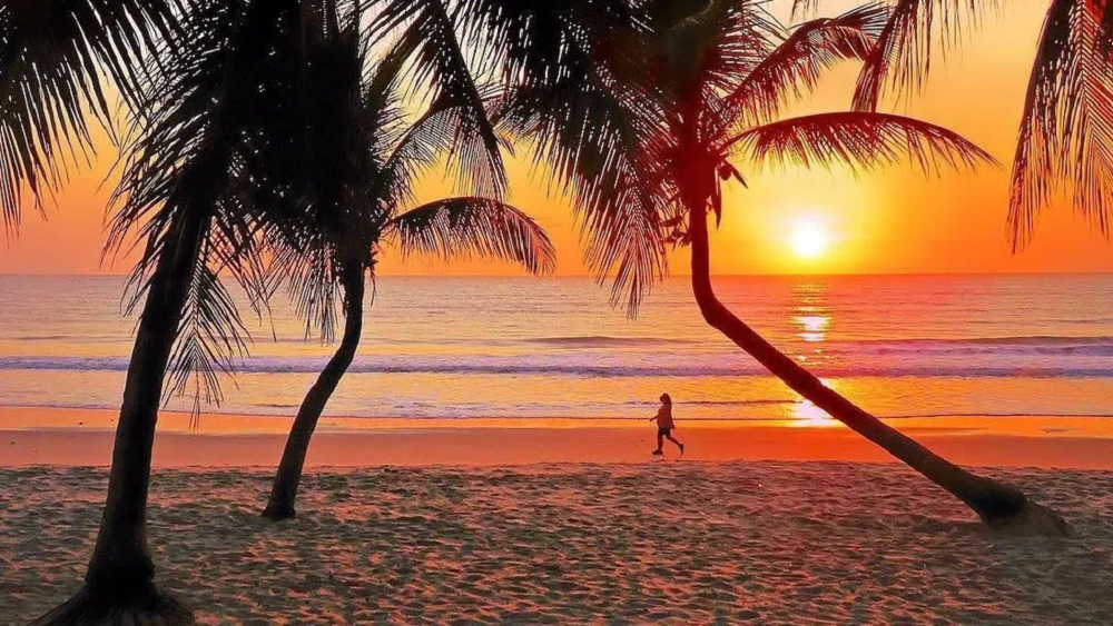 nascer do sol em João Pessoa, na Paraíba