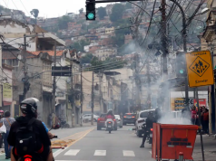 Rua do Rio de Janeiro durante operação
