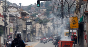 Rua do Rio de Janeiro durante operação