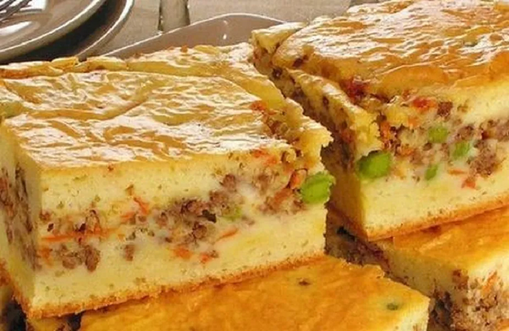 dois pedaços de torta salgada