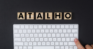 Arte sobre atalho e teclado