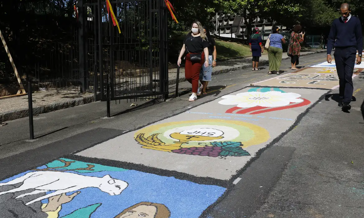Tapete de Corpus Christi