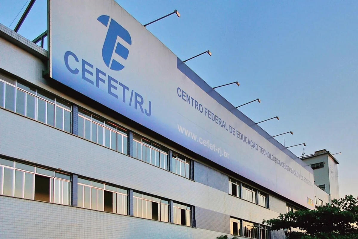 Fachada do Centro Federal de Educação Tecnológica (Cefet) Celso Suckow da Fonseca