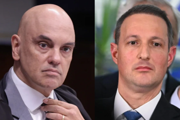 O que Moraes pediu a Derrite em voo compartilhado da FAB