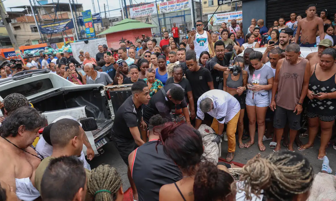 Registro de chacina no Rio
