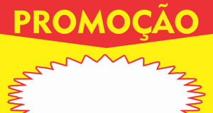 Placa de promoção