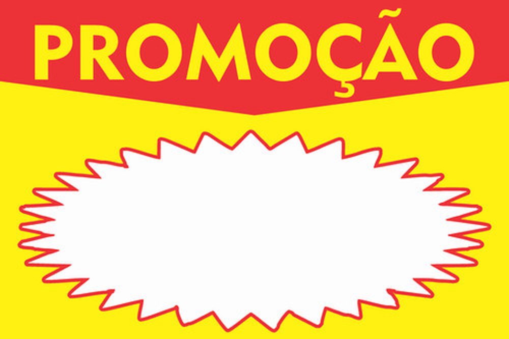 Placa de promoção