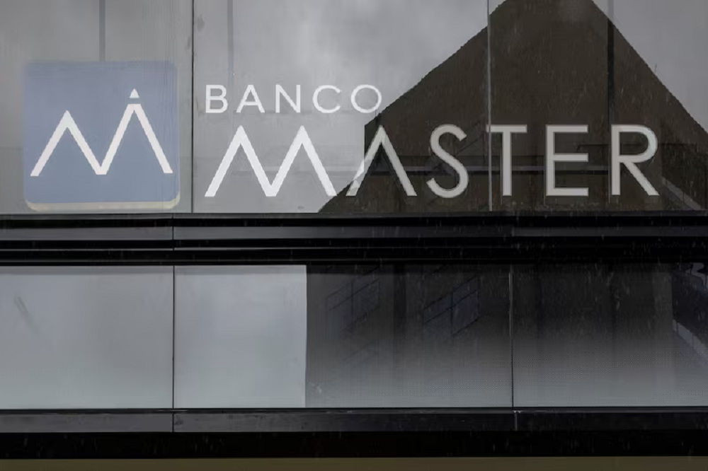 Fachada do Banco Master