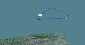 Dois caças americanos fazem voos em círculos em região próxima de Caracas, em 18 de dezembro de 2025
