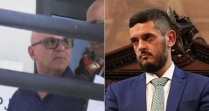 Desembargador Macário Júdice Neto e o deputado Rodrigo Bacellar