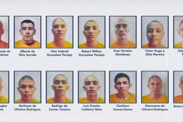 Os 14 detentos que fugiram de unidade prisional no AM
