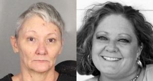 Montagem de fotos de Cynthia Ming e Angie Melissa Moore