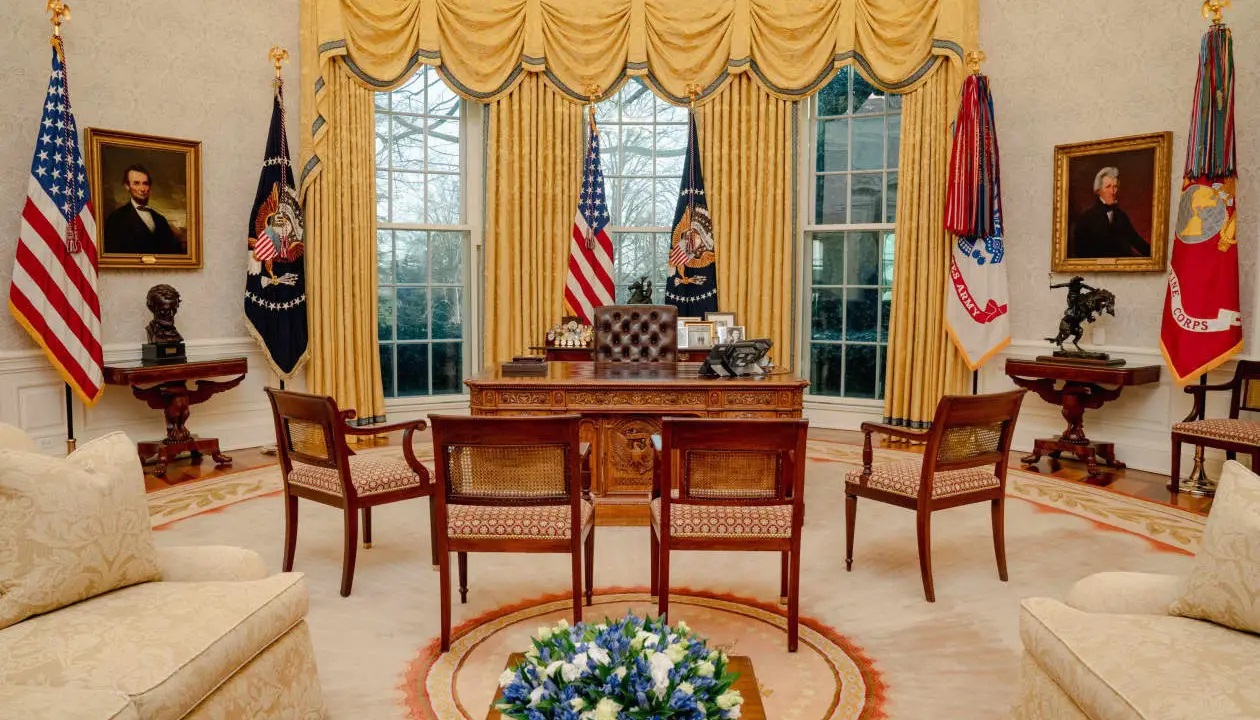 Salão Oval da Casa Branca