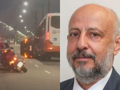 registro de cena de crime em montagem com foto de ex-delegado geral Ruy Ferraz Fontes