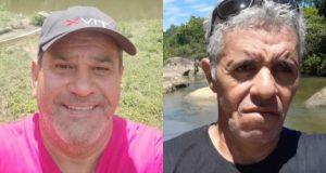 Montagem de fotos de ciclistas que desapareceram