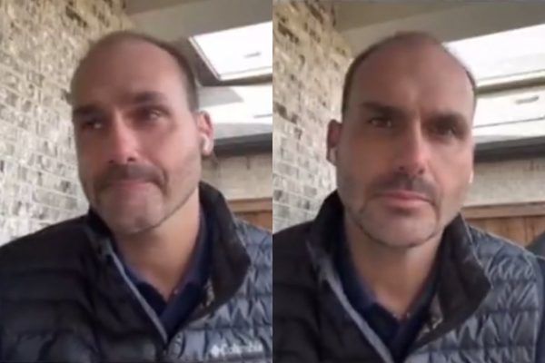 VÍDEO - Eduardo Bolsonaro compara prisão do pai à de Nicolás Maduro: "Inveja"
