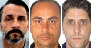 Presos acusados de serem mandantes da morte de Ruy Ferraz Fontes em montagem de três fotos