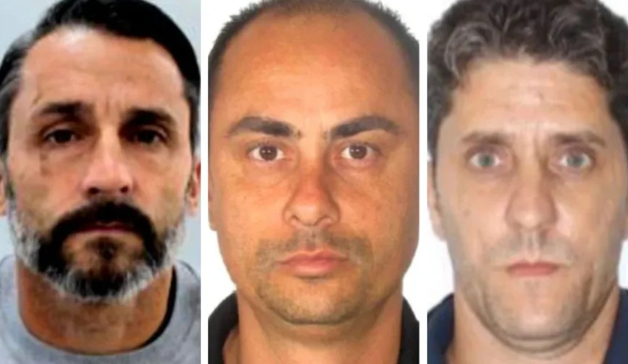 Presos acusados de serem mandantes da morte de Ruy Ferraz Fontes em montagem de três fotos