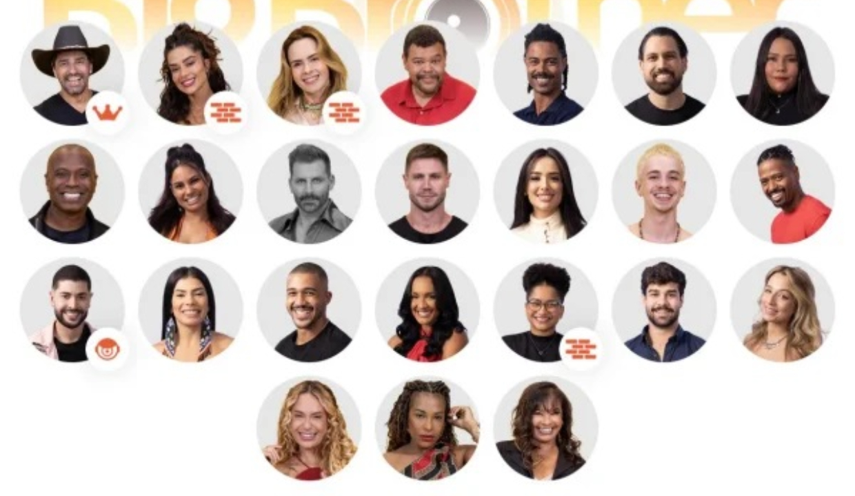 quadro oficial de participantes do BBB26