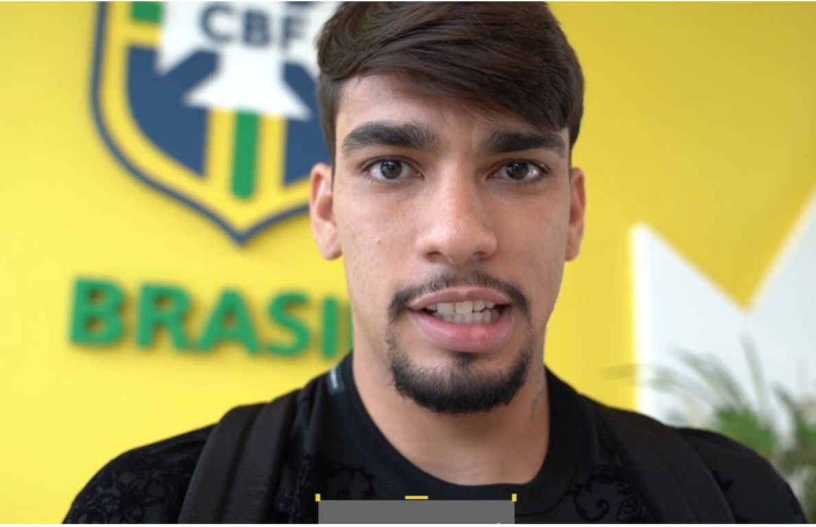 Lucas Paquetá | Foto: CBF TV Lucas Paquetá | Foto: CBF TV