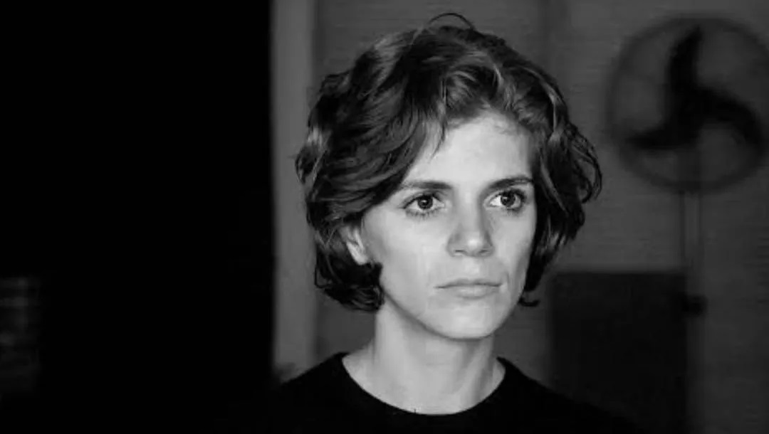 Vera Valdez jovem, em foto em preto e branco