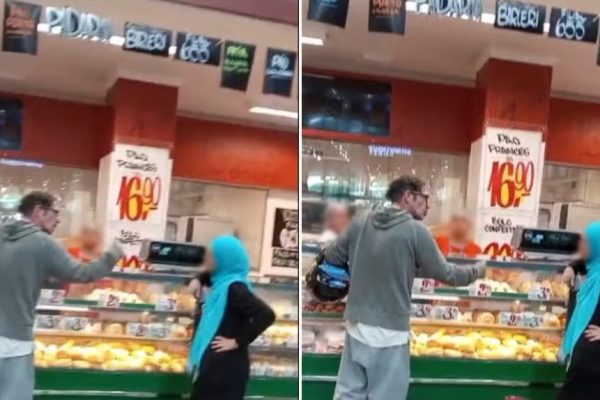 VÍDEO - Mulher muçulmana é atacada em supermercado em SP: "Degola judeu e cristão"