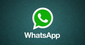 Logo do WhatsApp em fundo verde
