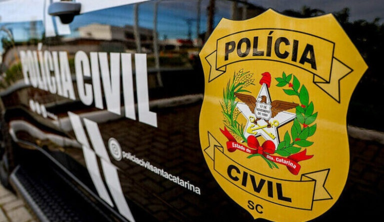 Viatura da Polícia Civil de Santa Catarina