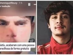 Montagem de fotos de post de tio de Rodrigo Castanheira e Pedro Turra