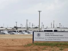 South Texas Family Residential Center, na cidade de Dilley