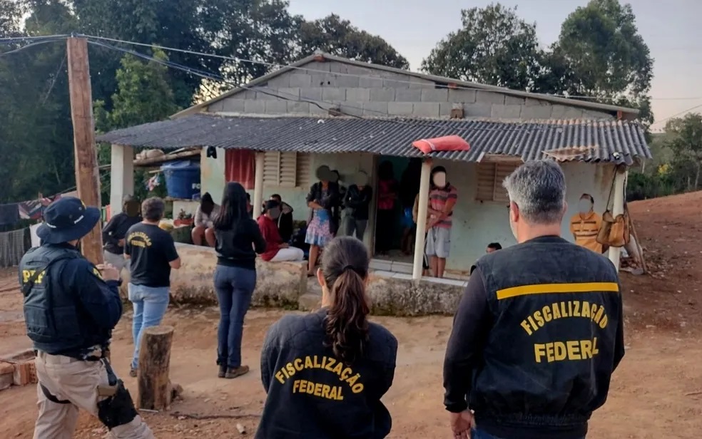 Registro de resgate de trabalhadores 