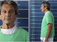 ex-deputado federal Roberto Jefferson em montagem de duas fotos na prisão