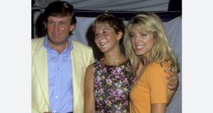 Trump, Monica Seles e Marla Maples