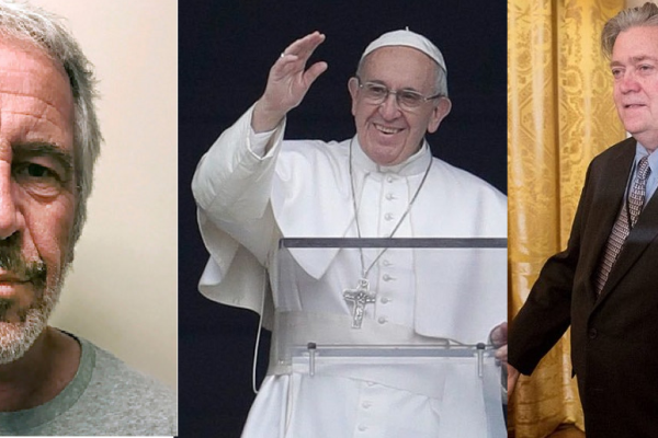 Epstein e Bannon planejaram derrubar o Papa Francisco, revelam documentos dos EUA