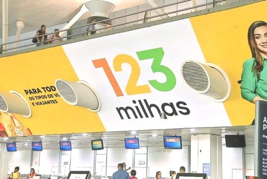 Banner da 123 Milhas
