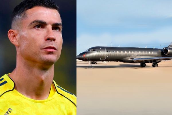 Jatinho de Cristiano Ronaldo sai da Arábia Saudita após início de guerra no Oriente Médio