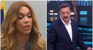 deputada federal Erika Hilton e o apresentador Ratinho em montagem de duas fotos