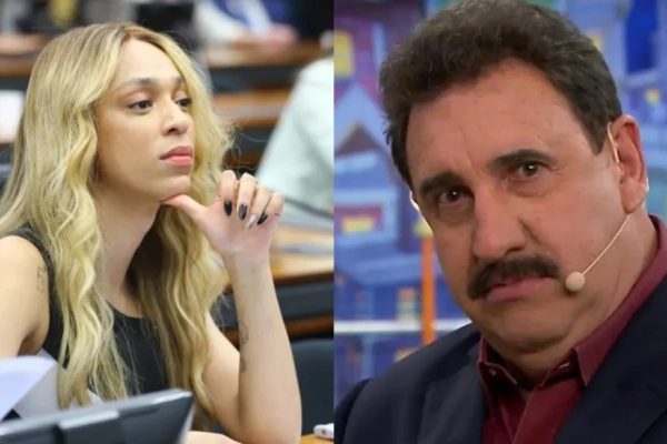 "Não é mulher": MPF pede condenação de Ratinho por ataque transfóbico contra Erika Hilton