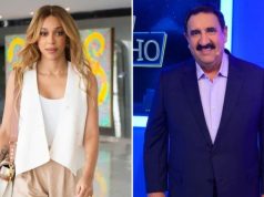 a deputada federal Erika Hilton (PSOL-SP) e Ratinho em pé olhando para a câmera em montagem de duas fotos