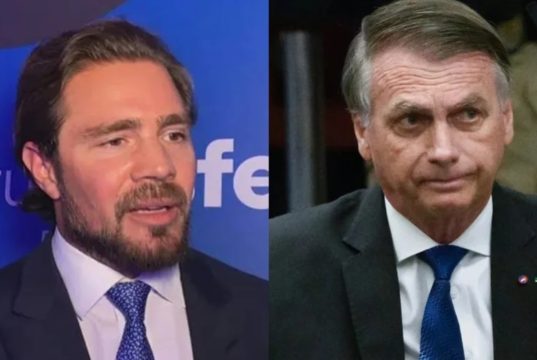 Daniel Vorcaro e Jair Bolsonaro