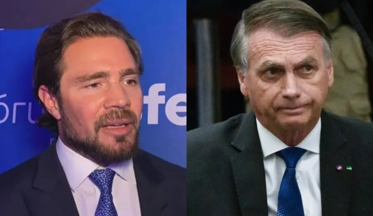 Daniel Vorcaro e Jair Bolsonaro
